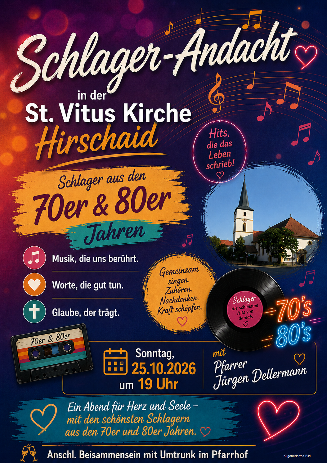 Schlagerandacht Herbst 2026