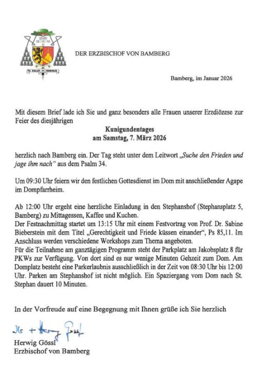 Kunigundentag 2026