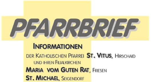 Logo Pfarrbrief