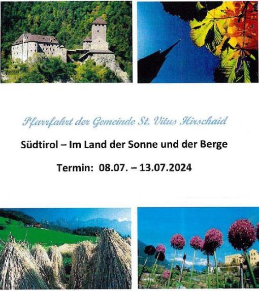Pfarrfahrt 2024