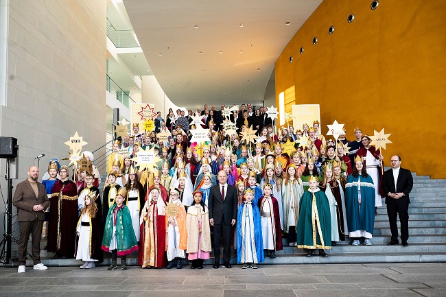 Sternsinger 2024 in Berlin