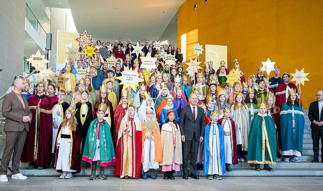 Sternsinger 2024 in Berlin